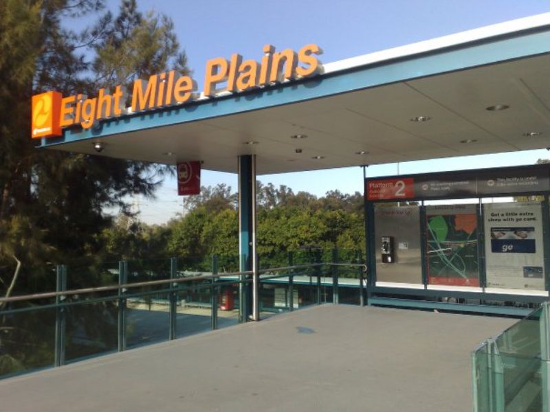 eight mile plains station